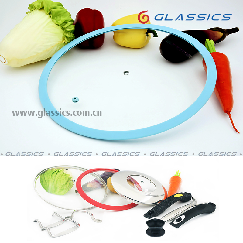 Стеклянная защитная пленка из закаленного стекла с крышкой силиконовые стеклянной крышкой бакелит Боковая ручка дверные ручки для сковорода кастрюля горшок кастрюля