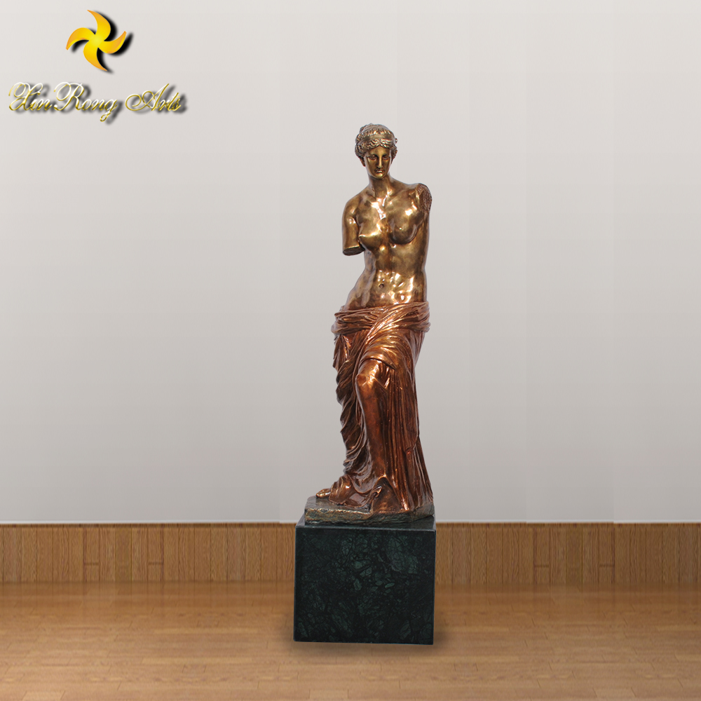 Venus Dali Hot Cast Hand Made Marble Base Figurine Art Bronze Sculpture Space T