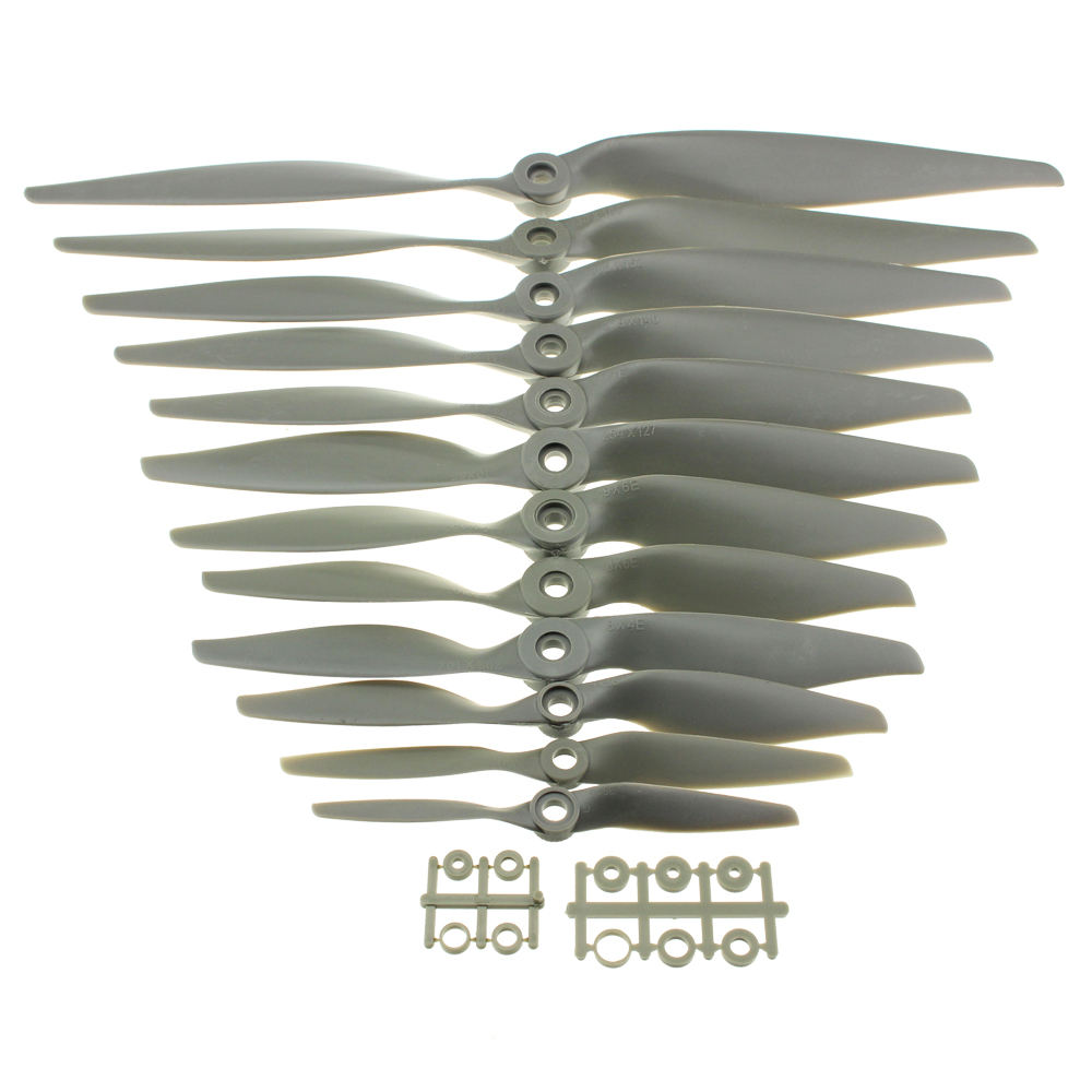 GEMFAN 5x5/6x4/7x5/8x6/9x6/10x5/10x7/11x5.5/11x7/12x6/13x6.5 Nylon Glass Fiber Electric APC Propeller CCW CW For RC Model