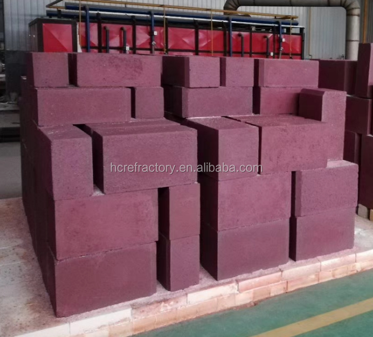 China professional manufacturer produces chrome corundum bricks for rotary heating furnace