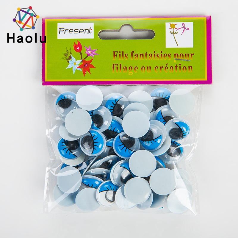 Пластиковые безопасные глаза для глаз с ресницами для плюшевых игрушек