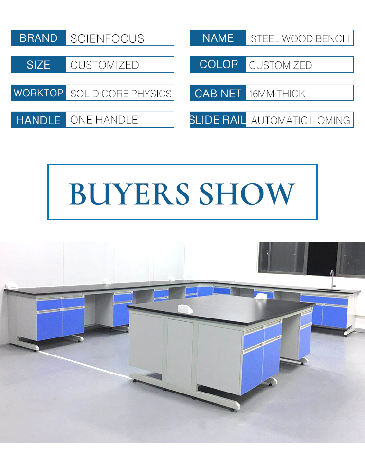 Chemische Labormöbel alle Stahlfach-Werktisch-Ausrüstung im Verkauf
