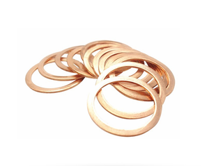 metric copper washer assortment