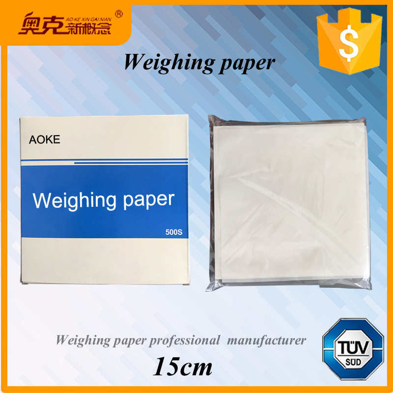 Weighing Paper Sheet High Gloss Scale Weigh Paper Non-Absorbing 60mm*60mm