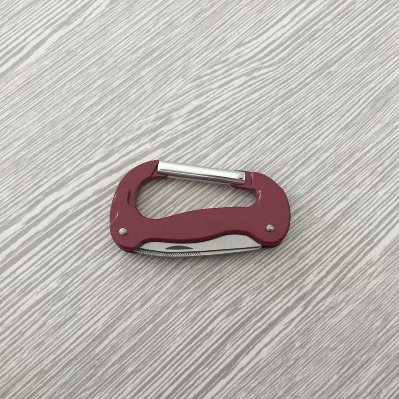 Нержавеющая сталь для выживания, для походов Кемпинг шестерни многофункциональный инструмент карабинный нож