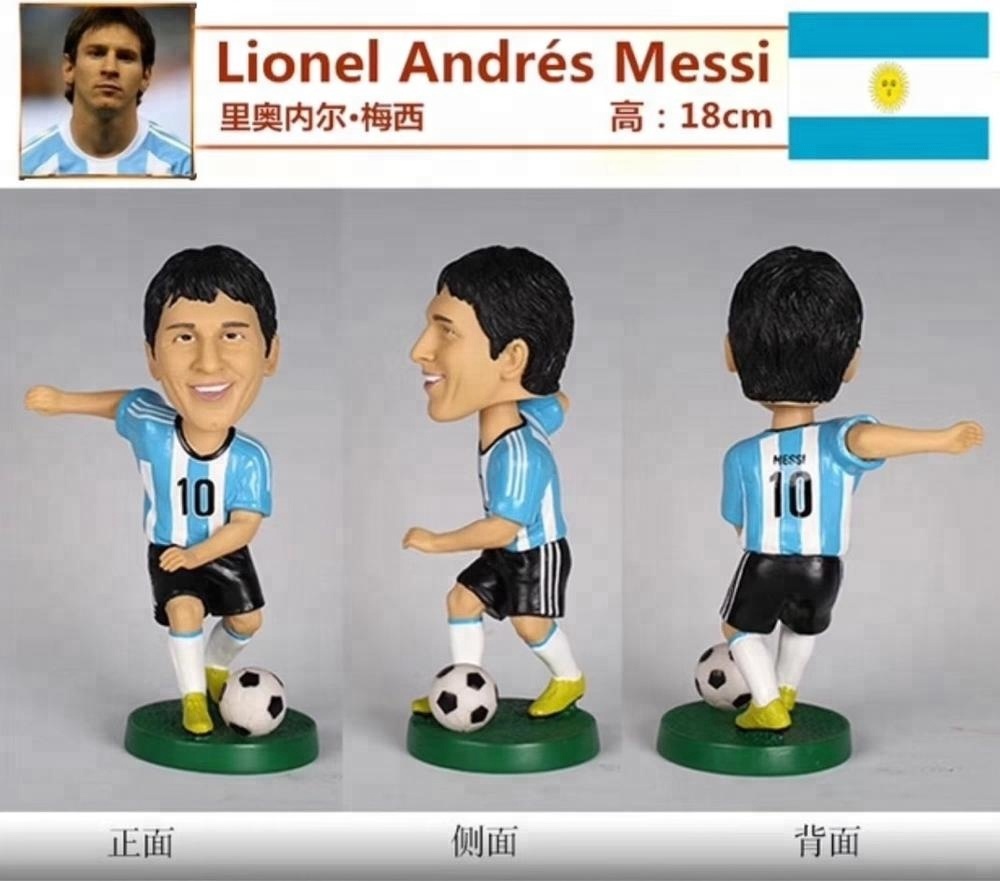 Newest Design Soccer Thomas Muller Germany Bobblehead Figure 18cm Free Shipping