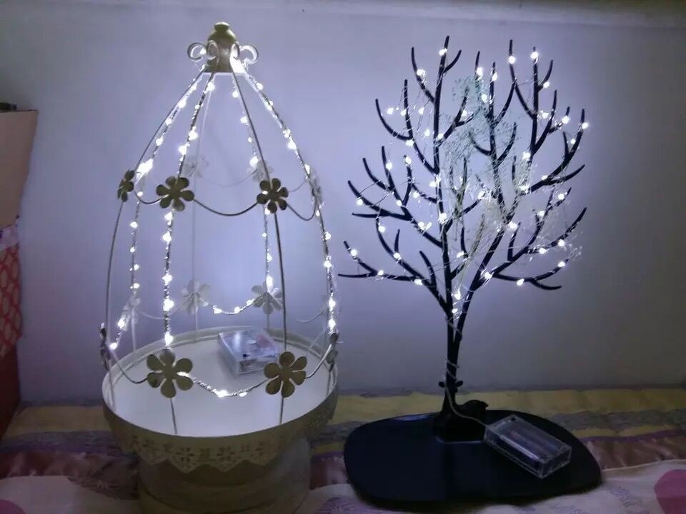 20 LED Fairy Lights  Battery Operated  Copper Wire Light Battery Led String Lights For Party /Wedding Decoration