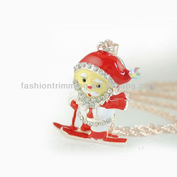 Pendant Skis Charm Ski Pole Snow Charm Winter Sport Charm Snow Sport Silver Tone