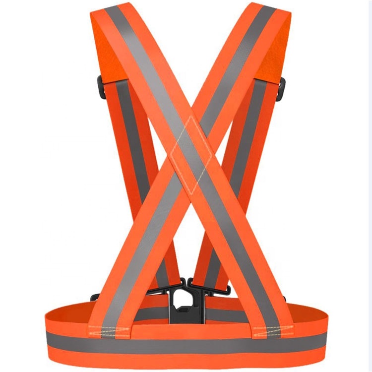 cheap china factory high visibility reflective wholesale custom knitted safety vest