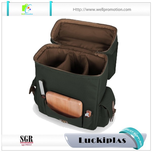 단열 야외 피크닉 3팩 와인병 쿨러 백팩