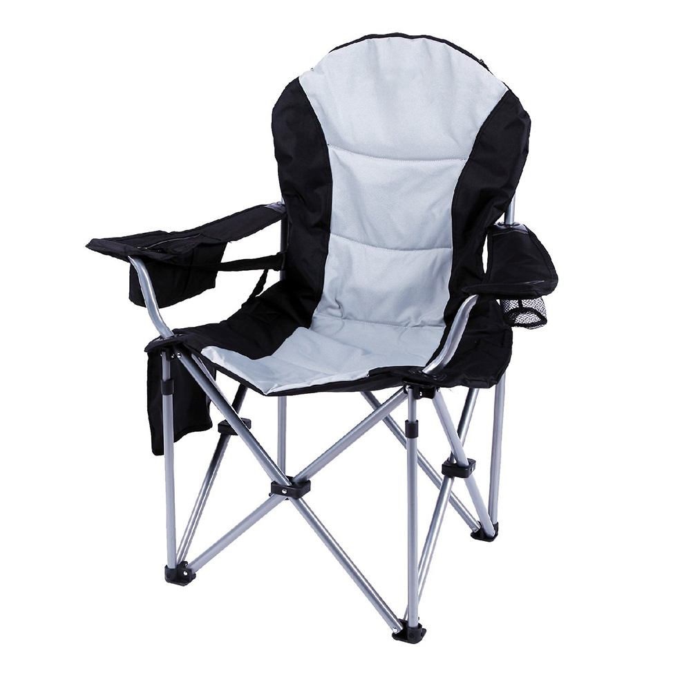 Giant Oversized Big Portable Folding Camping Beach Outdoor Chair with 6 Cup H...