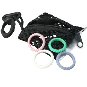 Custom silicone rubber finger wedding ring for women and men silicone ring wedding rubber finger band ring