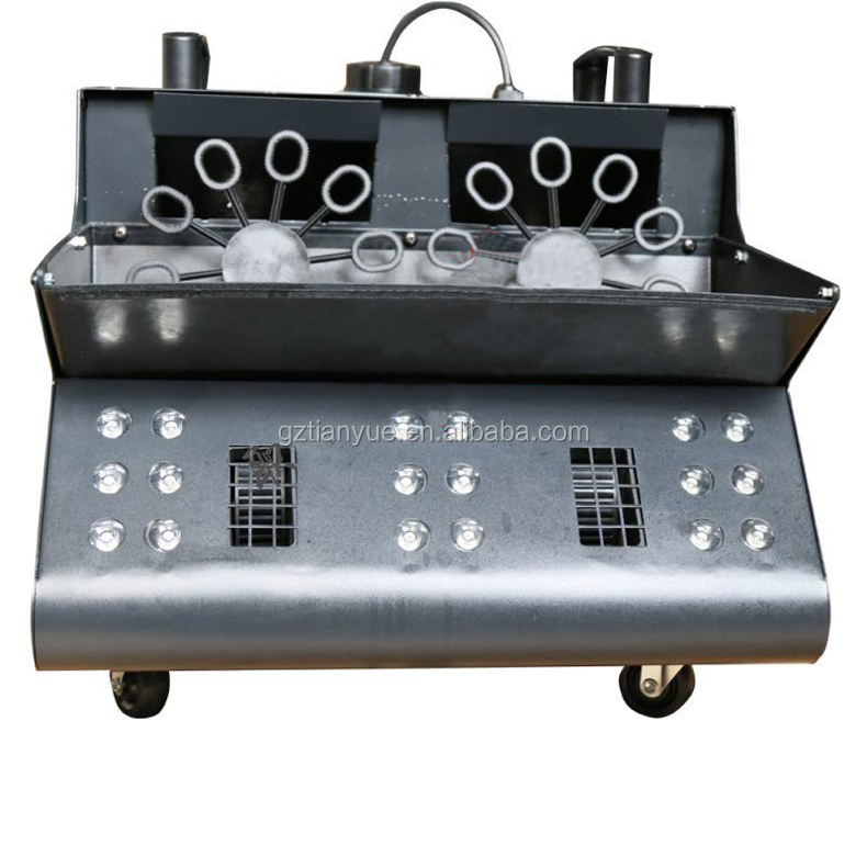 Светодиодная двухколесная балка 1500 Вт, свадьба, диско, туман, bbble машина