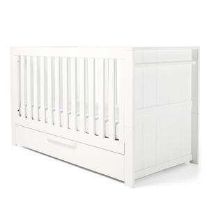 cot bed with mattress and drawer