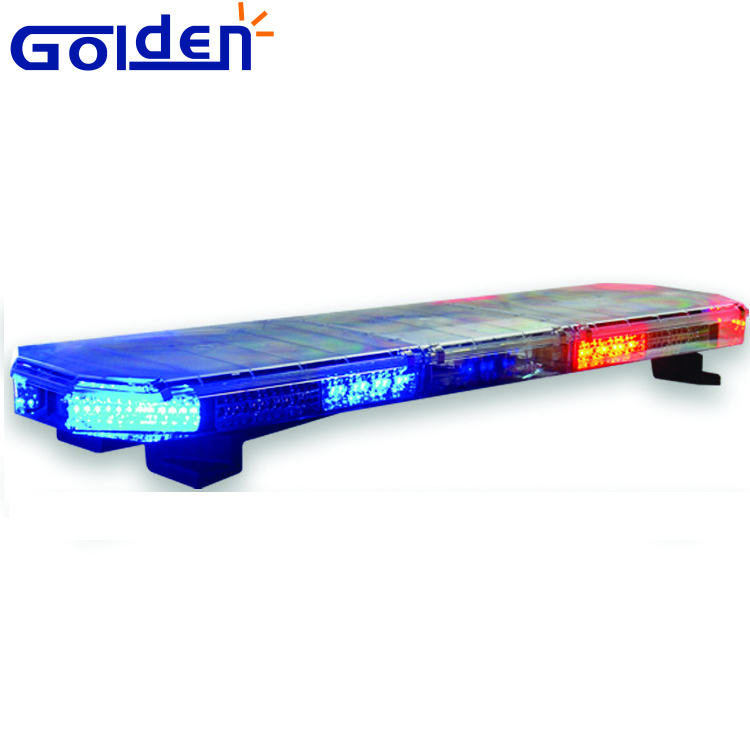 48 дюймов красный синий светодиод предупреждающий линейный патруль военная полиция мигающий свет