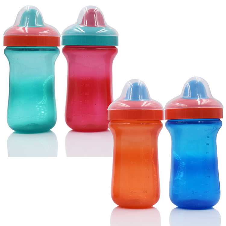 Высококачественная пластиковая детская чашка для воды 300 мл