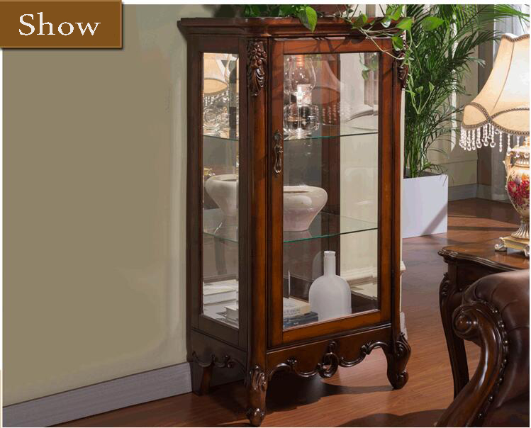 Antique High Living Room Wooden furniture lcd TV Stand set 10285