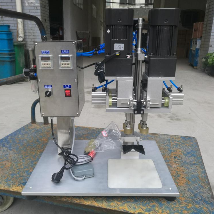 Ручная ручная шайба винтового типа, машина для пластиковой укупорки 1000BPH