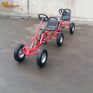 four wheel pedal car