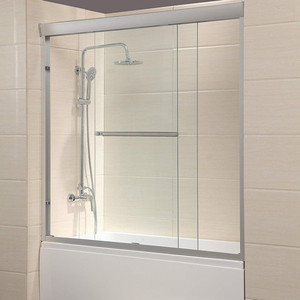 Sliding Glass Tub Shower Doors Sliding Glass Tub Shower Doors Suppliers And Manufacturers At Alibaba Com