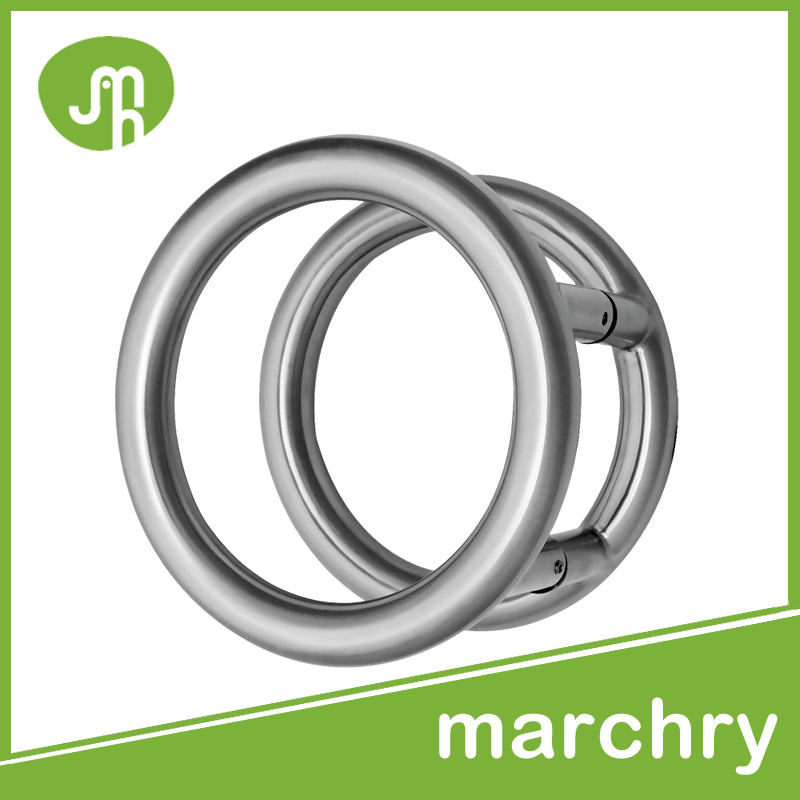 Stainless steel round tube big door handle