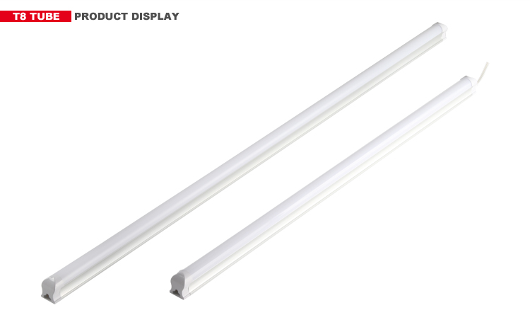 T8 pc tube housing holder LED batten light 85-265v high lumen high quality