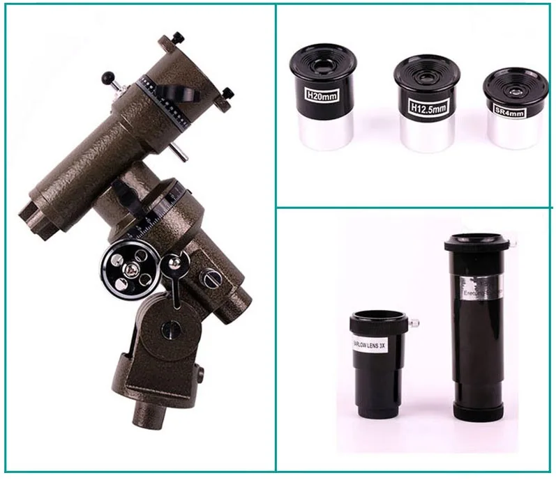 Sky Telescope New Product FT114500EQ Reflector +Paper Box Packaging,OEM Aluminum Telescope Alibaba China Suppliers,Steel Tripod