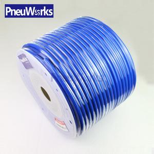 8mm Od 6mm ID de gas aire Flex tubería de poliuretano azul PU Neumática Manguera De Tubería