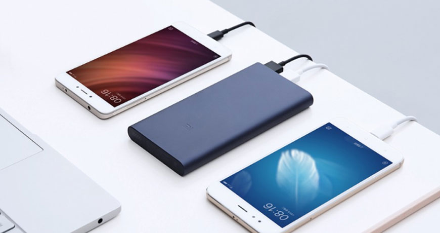 النسخة العالمية Xiaomi Mi Power Bank 2S 10000mAh بنك الطاقة مي 2S Xiaomi