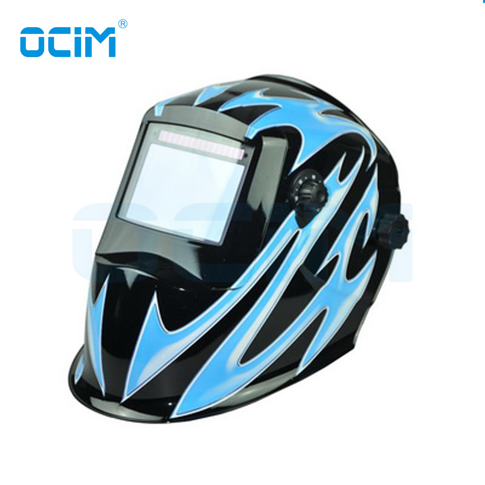 FENGG Solar Powered Welding Helmet Automatic Darkening and Eye-Protecting Mask Shield Eagle Design