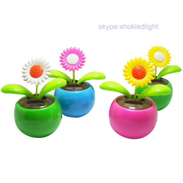 Танцующий Цветок на солнечной энергии