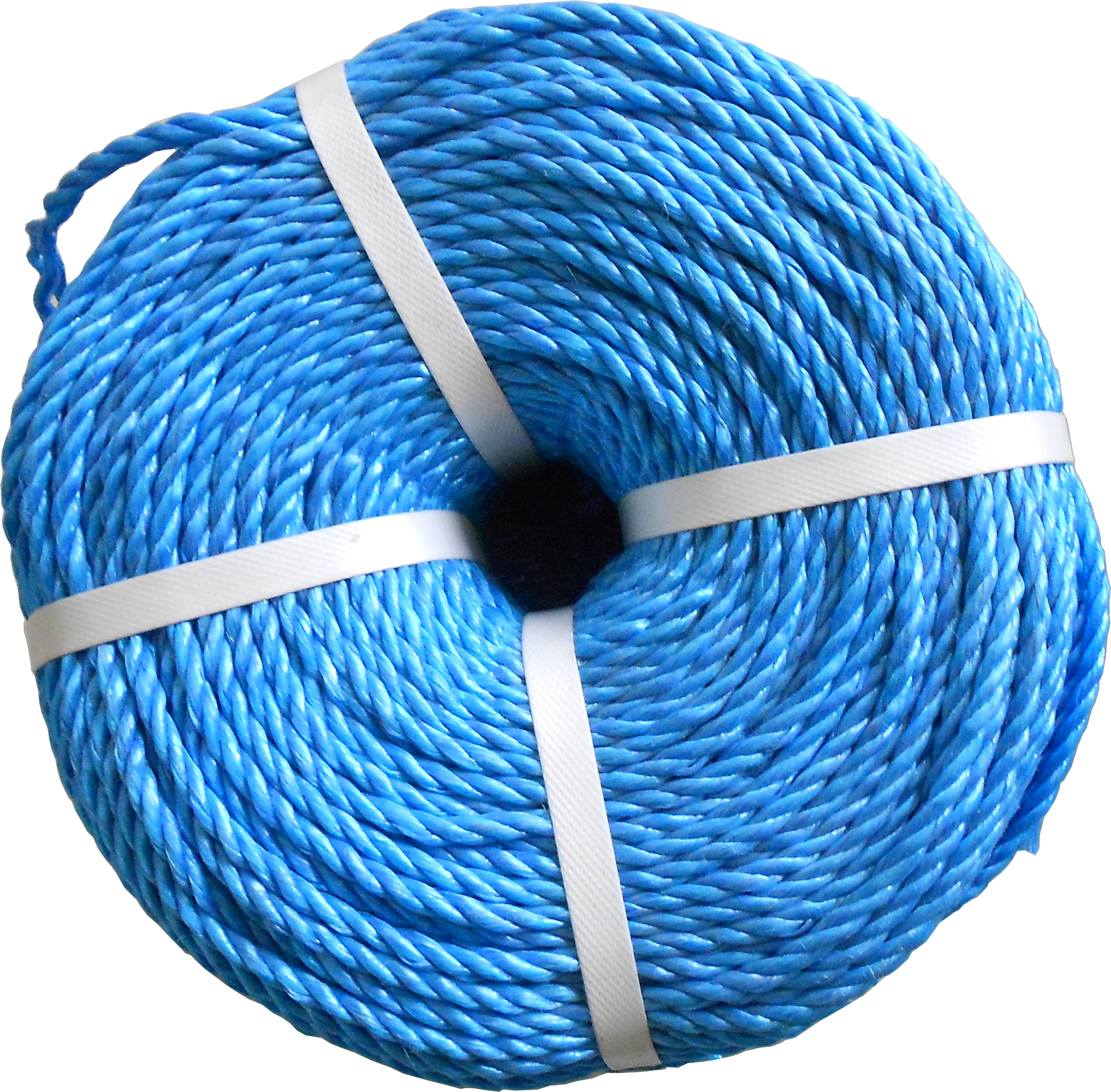 Синий полипропиленовый плёночный Канат