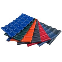 ASA synthetic resin roof tile plastic roofing sheets lasting color anti-load roof tile