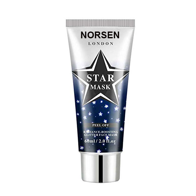 Private Label New Design Mask Whitening Moisturizing Star Glitter Peel Off Mask