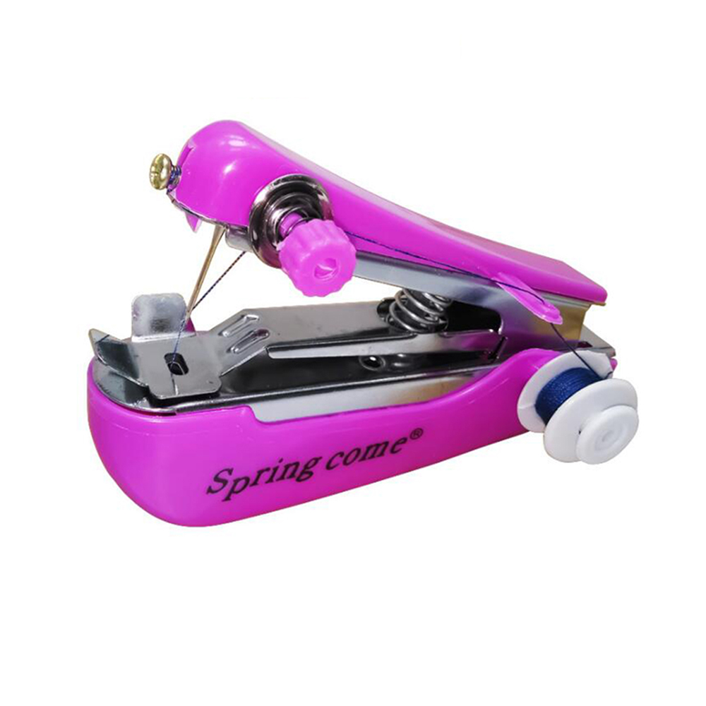 Оптовая продажа, мини ручная швейная машина, портативная швейная машина, простая швейная машина