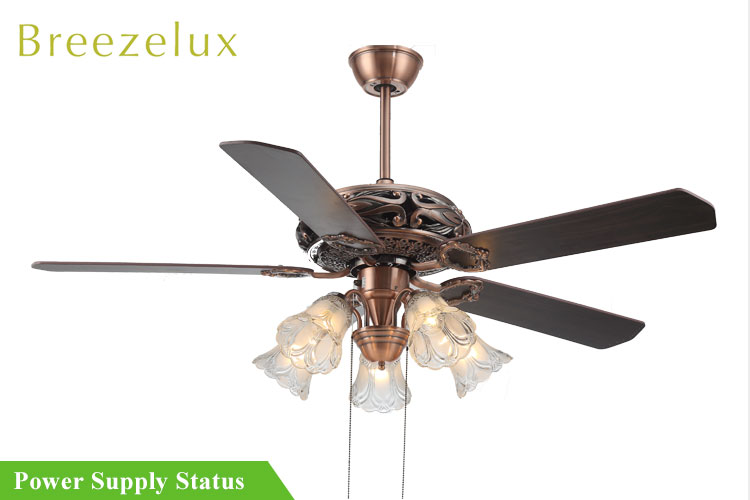 Beautiful low profile ceiling fan avize christmas decoration movable chandelier