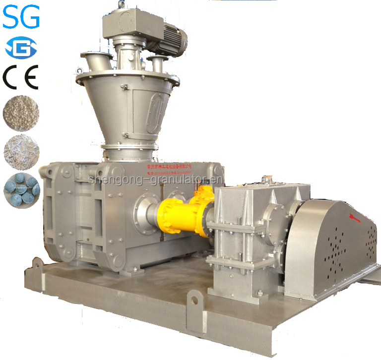 Химические минеральные неорганические удобрения порошок сухой механическое давление Двойной Ролик гидравлический пресс машина с шнеком precompres