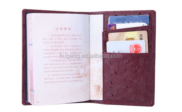 Passport Holder Securely Holds Business Cards/ Credit Cards/Boarding Passes & Notes