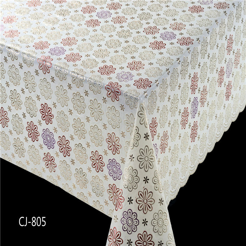 Kitchen Tablecloth PEVA Flannel Backed Multi Design /& Color Selection 60 Round Better Home Wheels