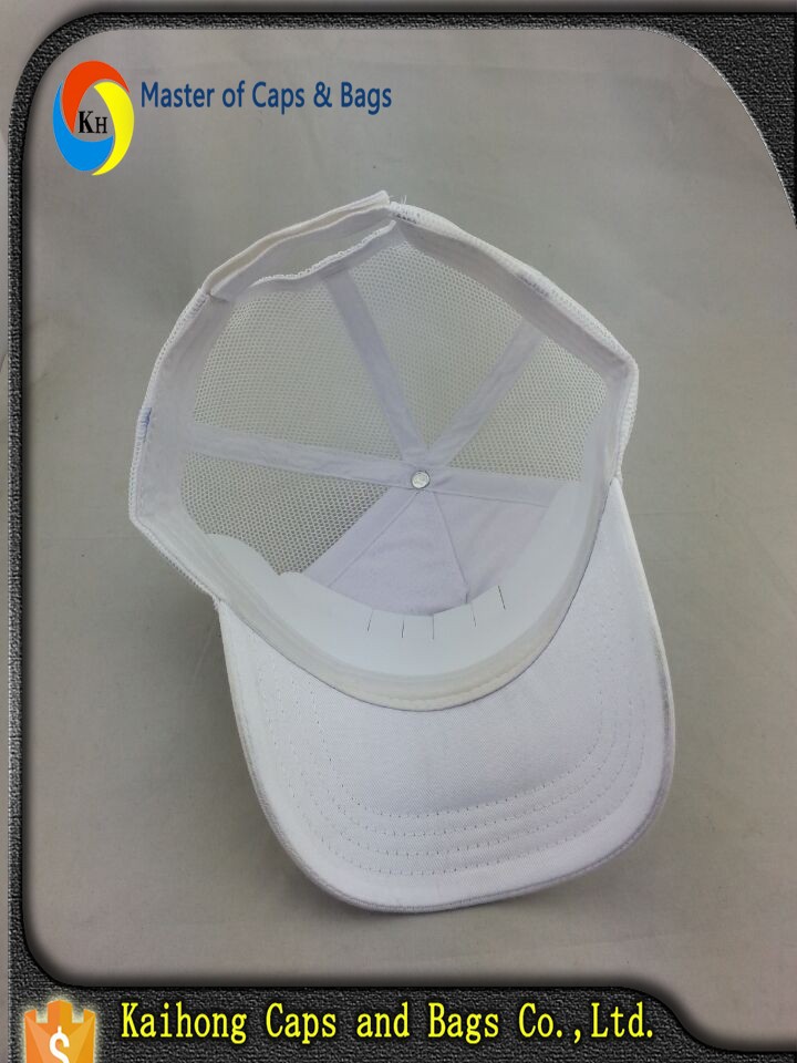 Waterproof 5-panel golf white sport cap camper hats recycled materials