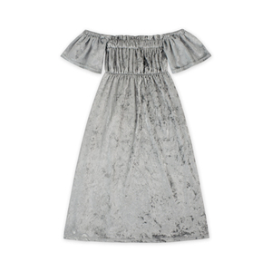 velvet baby frock