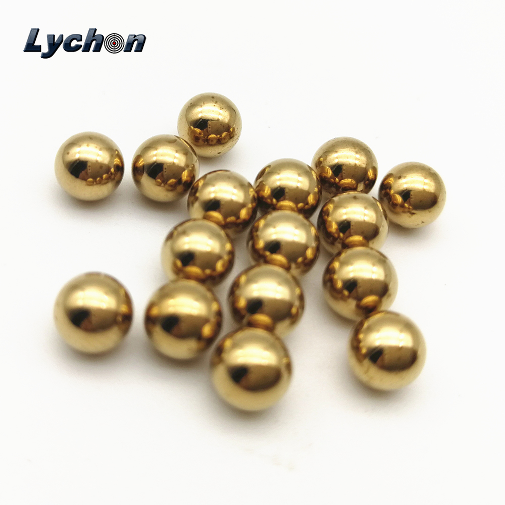 OD 4-10mm Precision Brass Solid Beads Industrial Bearing Ball Copper Sphere