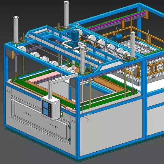 Термоформовочная Машина для толстых пластиковых листов