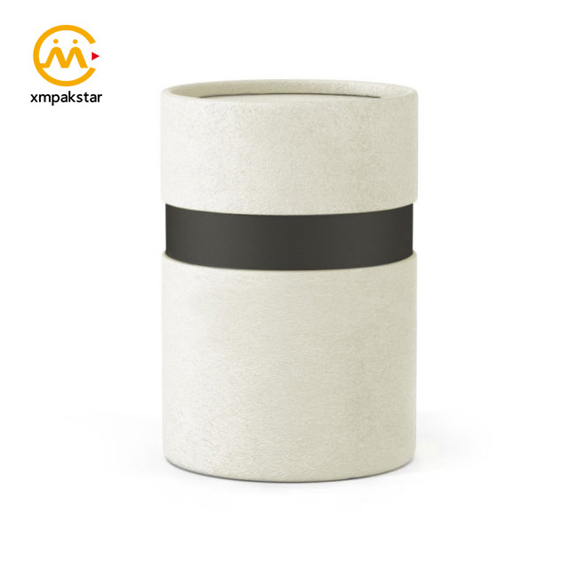 New product Factory wholesale customized cardboard clothes paper tube box for luxury scarves packaging