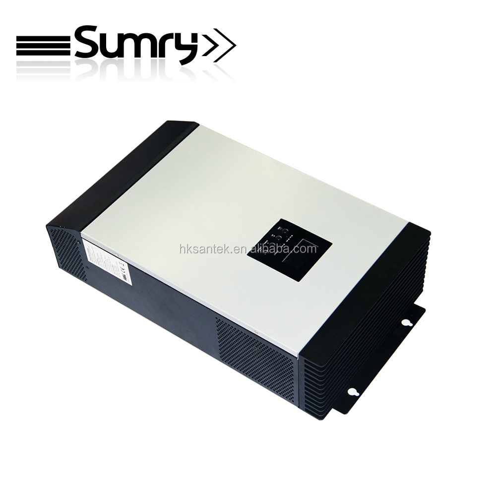 Преобразователь постоянного тока в переменный ток 1-5 ква mppt солнечный инвертор с зарядным устройством 60 А 80 А