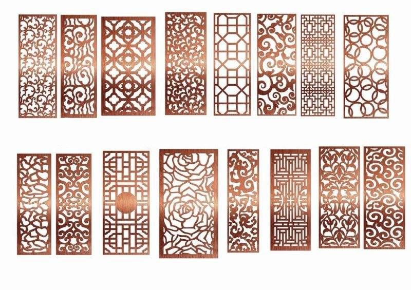 Foshan Ferosteel Stainless Steel Home Room Divider 304 Metal Screen Partition