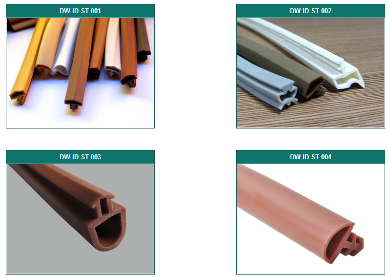 Slot Type PVC Plastic Weather seal for Door and Window