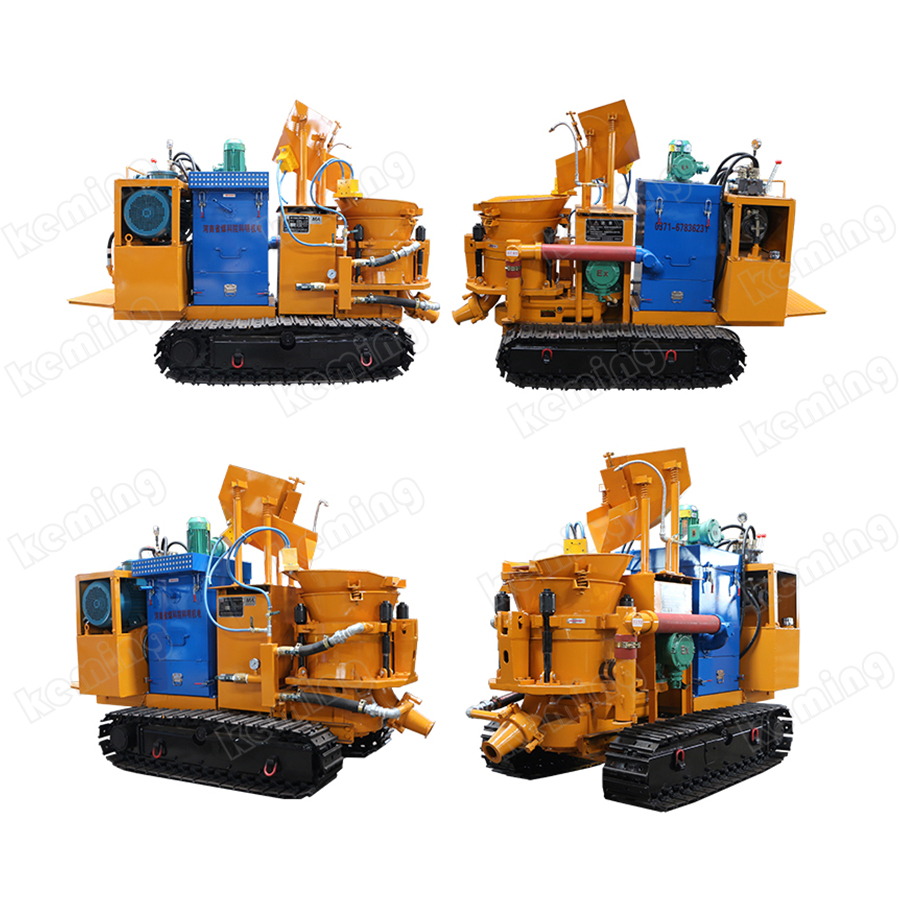 Mining Machine New Low Dust Concrete Spray Machines Dry Shotcrete Machine