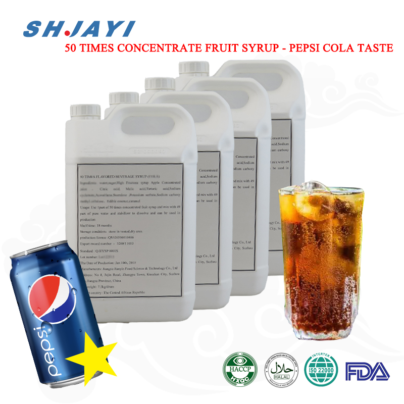 50 раз сироп кока-колы (Пепси)