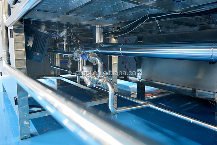 200L SUS 304/316L Cosmetic Factory Lotion Making Machine 3 Tank Structure